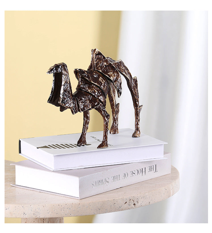 骆驼雕塑 - Luxury Premium Alloy Home Decor & Artistic Piece - 15