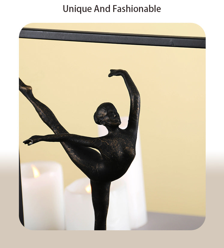 Luxury Alloy & Iron & Marble Decorative Sculpture - Designer Artisan Edition - 13