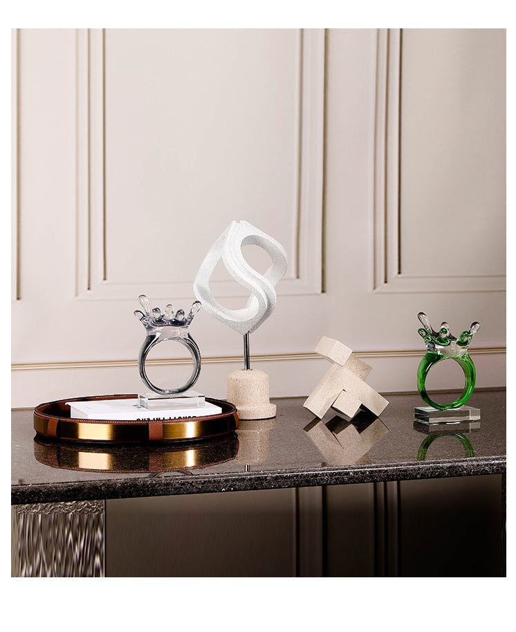 Resin & S/SMarble Home Decor - 11