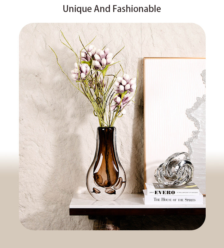 玻璃花瓶 - Luxury Premium Glass Home Decor & Artistic Piece - 11