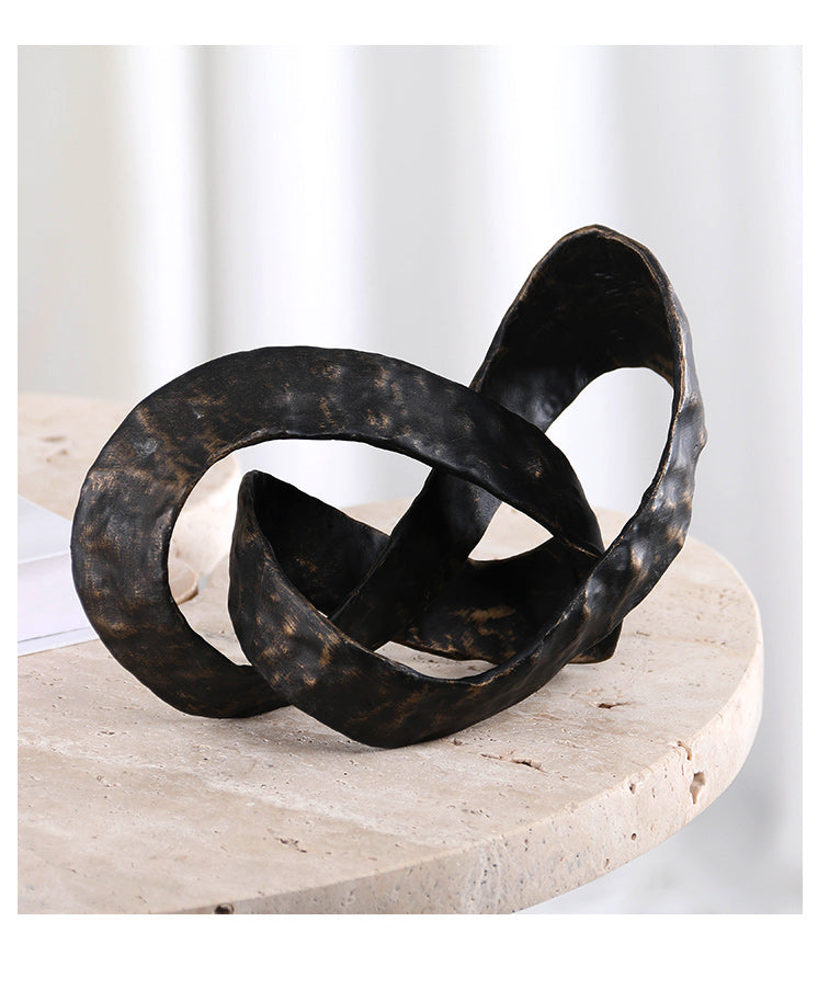 环联雕塑 - Luxury Premium Alloy Home Decor & Artistic Piece