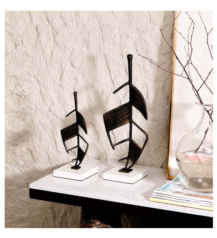 Luxury Metal Decorative Sculpture - Designer Artisan Edition - 13