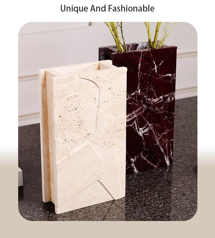 Luxury Marble Decorative Sculpture - Designer Artisan Edition - 13