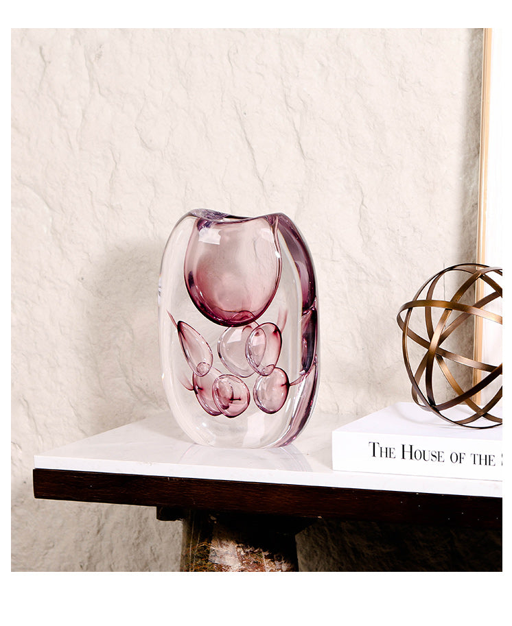玻璃花瓶 - Luxury Premium Glass Home Decor & Artistic Piece - 12