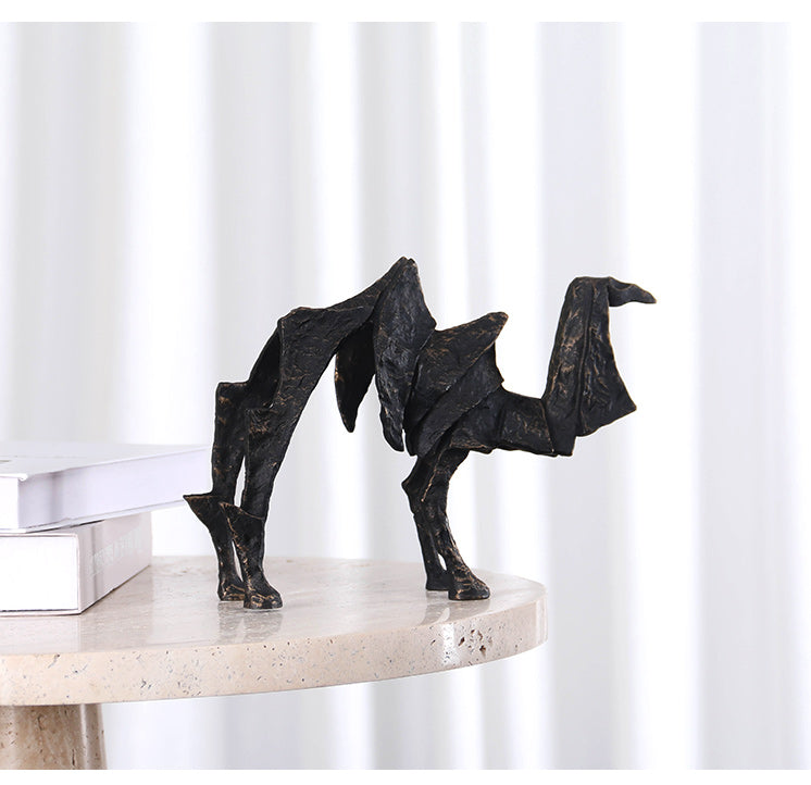 骆驼雕塑 - Luxury Premium Alloy Home Decor & Artistic Piece - 16