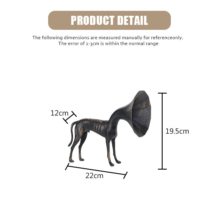 Luxury Alloy Decorative Sculpture - Designer Artisan Edition - 13