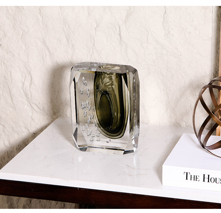 玻璃花瓶 - Luxury Premium Glass Home Decor & Artistic Piece - 12