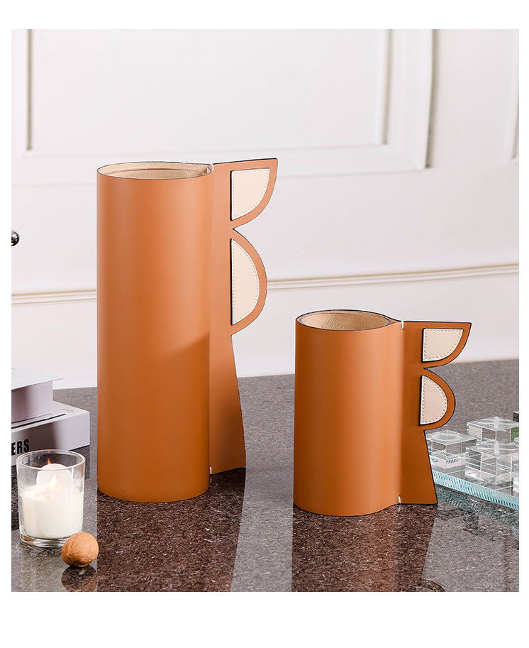 PuLeather & Glass Home Decor - 14