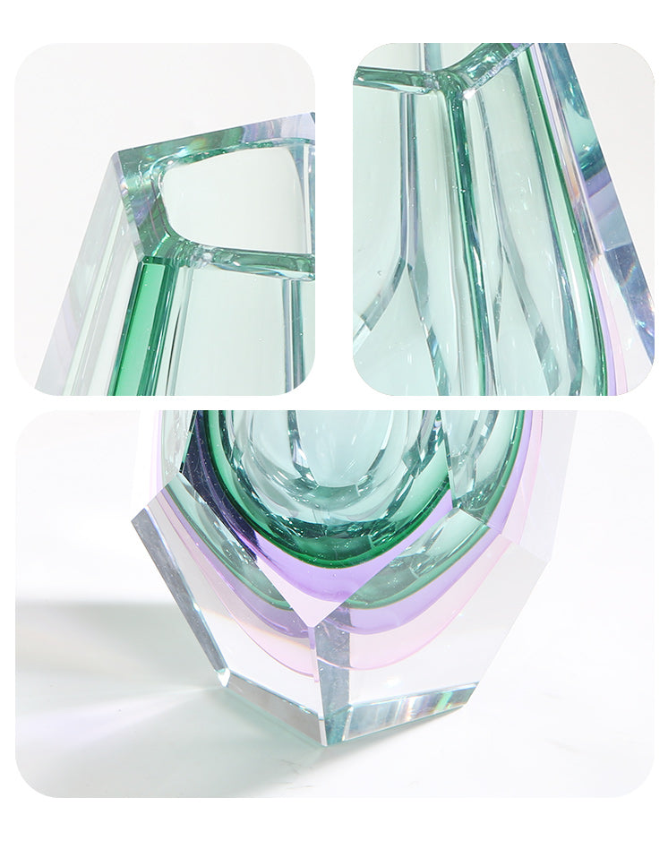 玻璃花瓶 - Luxury Premium Glass Home Decor & Artistic Piece - 12