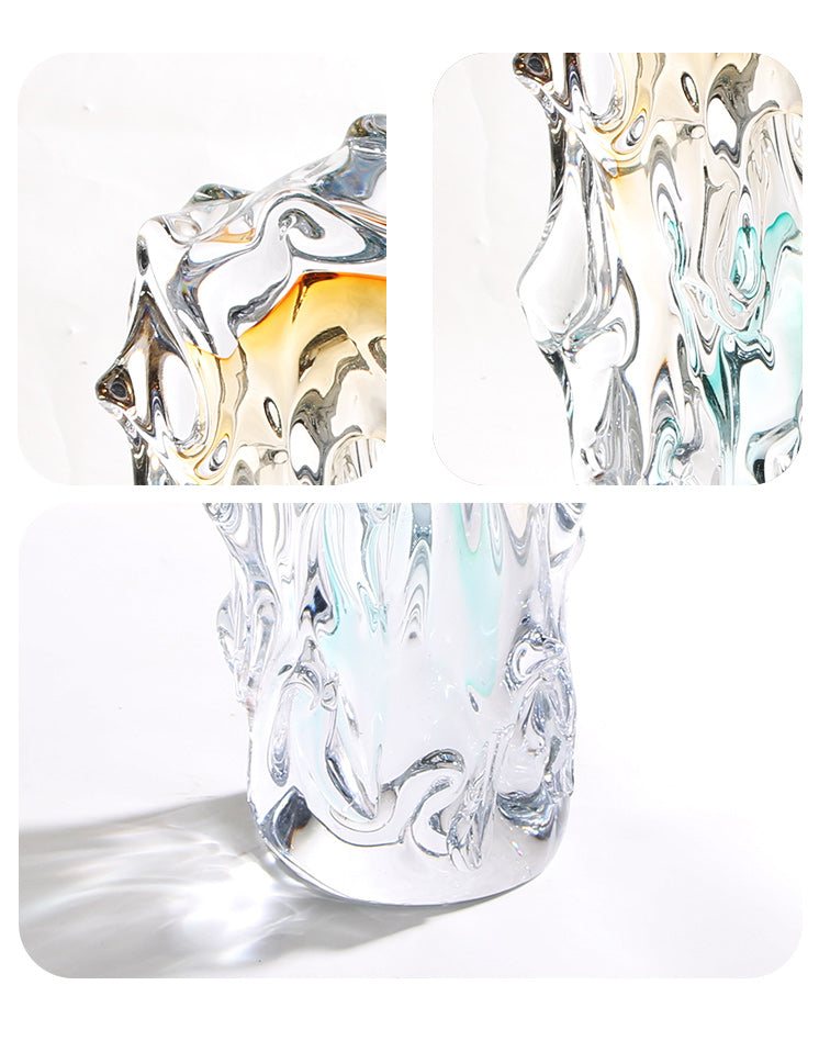 玻璃花瓶 - Luxury Premium Glass Home Decor & Artistic Piece - 12