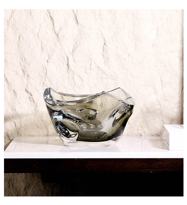 玻璃水果盘 - Luxury Premium Glass Home Decor & Artistic Piece - 12