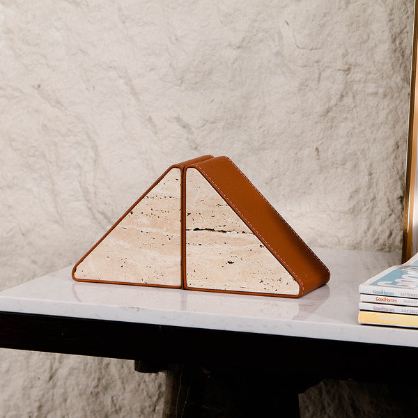 Marble Bookend