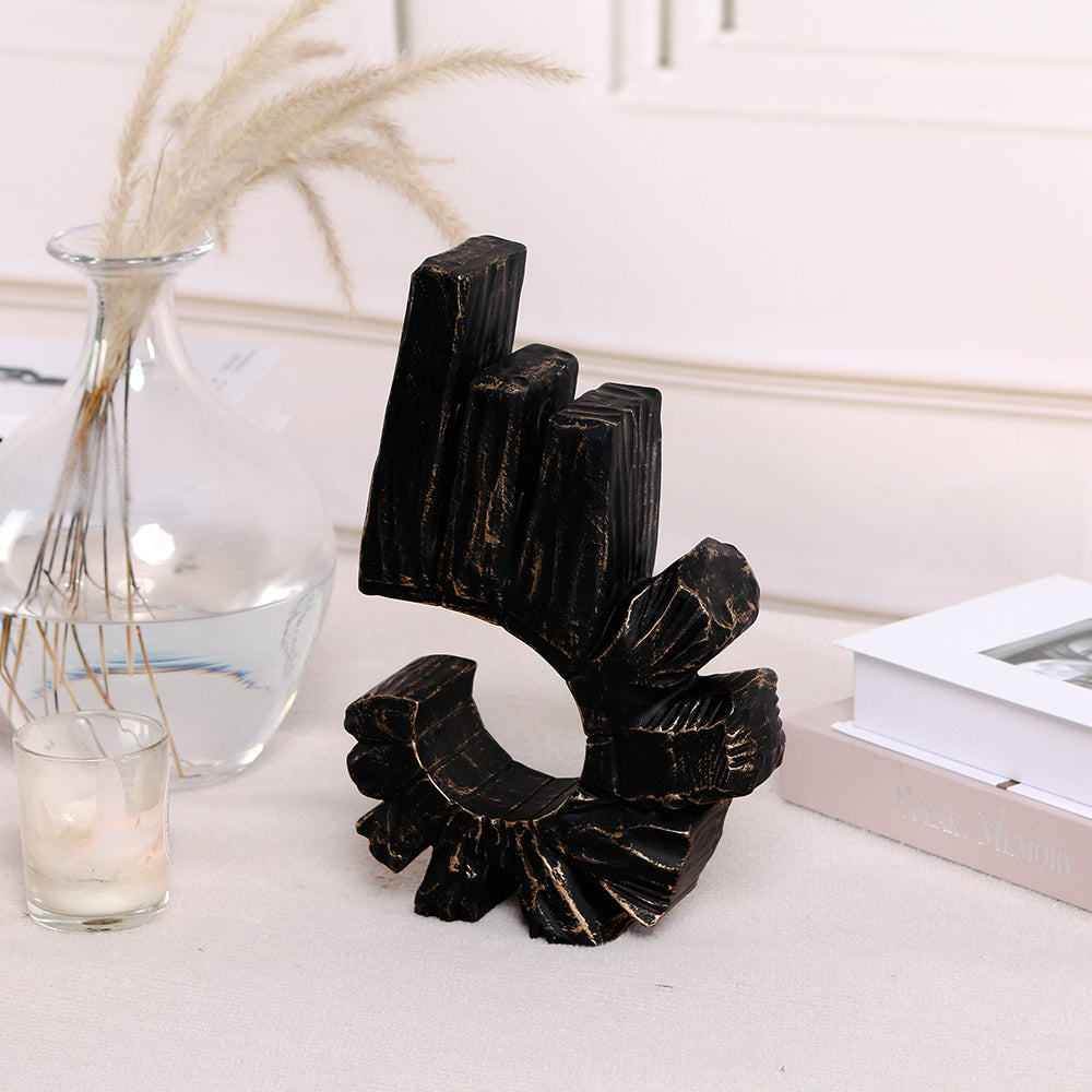 Luxury Resin Decorative Sculpture - Designer Artisan Edition