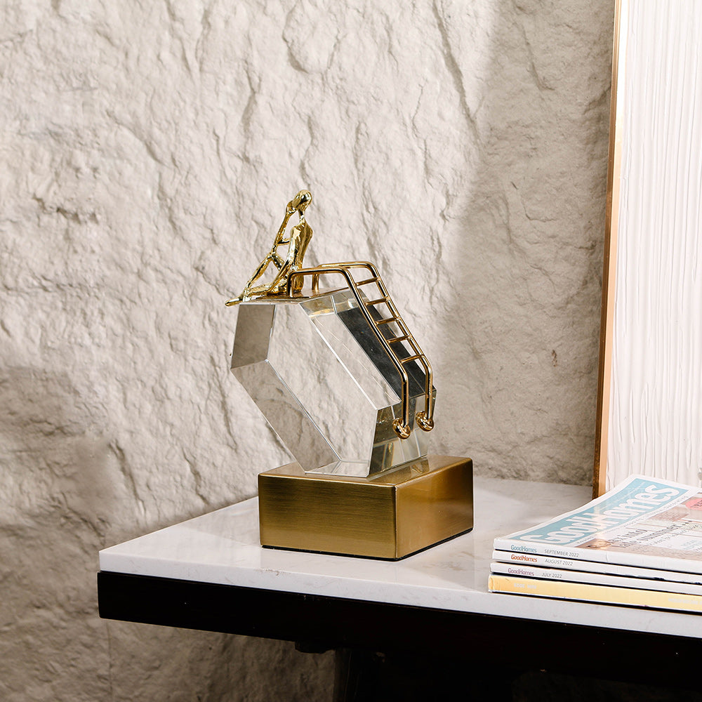 思考的人 - Luxury Premium Alloy Home Decor & Artistic Piece