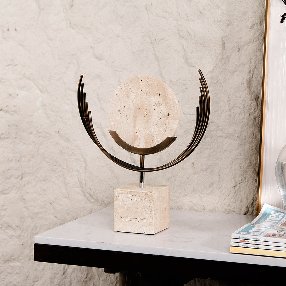 抽象的Destktop雕塑 - Luxury Premium Destktop - Handcrafted Modern Decor Home Decor...