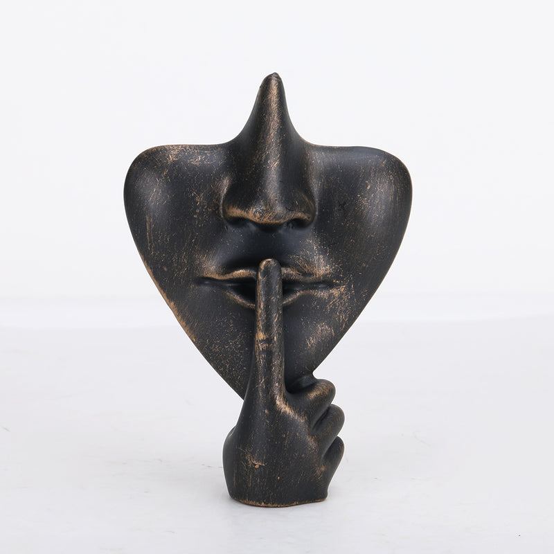 Luxury Alloy Decorative Sculpture - Designer Artisan Edition - 1