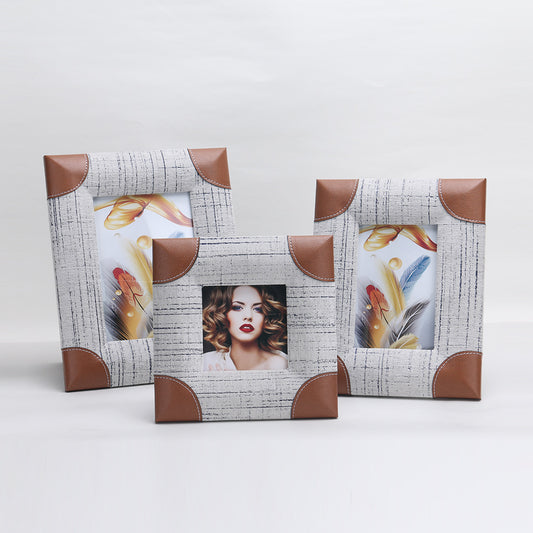 Premium Leather Home Decor - Handcrafted Modern Decor