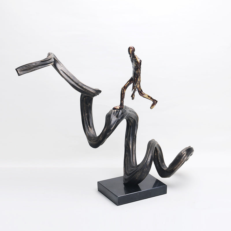 Climbing Human Figure - Luxury Alloy & Marble & Resin Home Decor & Artistic P... - 1