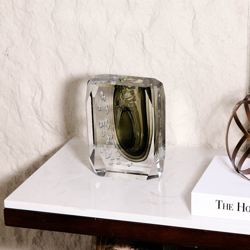 玻璃花瓶 - Luxury Premium Glass Home Decor & Artistic Piece - 1