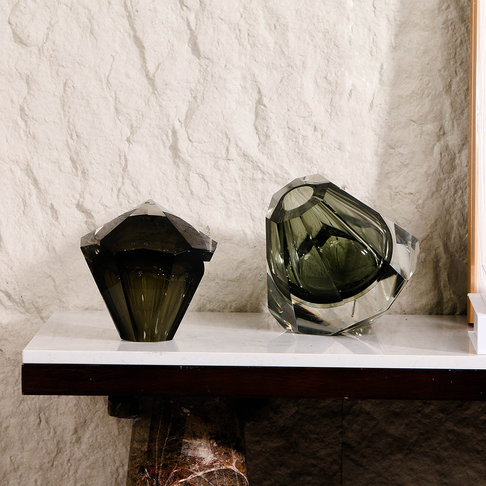Premium Glass Home Decor - Handcrafted Modern Decor - Designer Artisan Edition