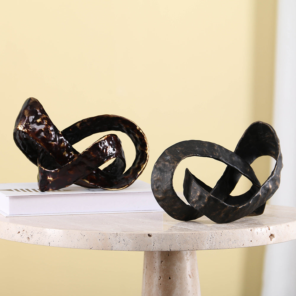 环联雕塑 - Luxury Premium Alloy Home Decor & Artistic Piece