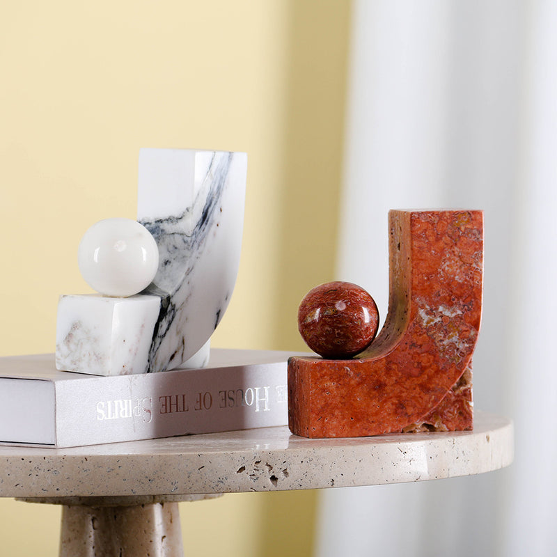 Luxury Marble/Stone Decorative Sculpture - Designer Artisan Edition - 2