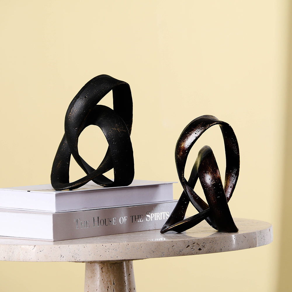 联锁雕塑 - Luxury Premium Alloy Home Decor & Artistic Piece