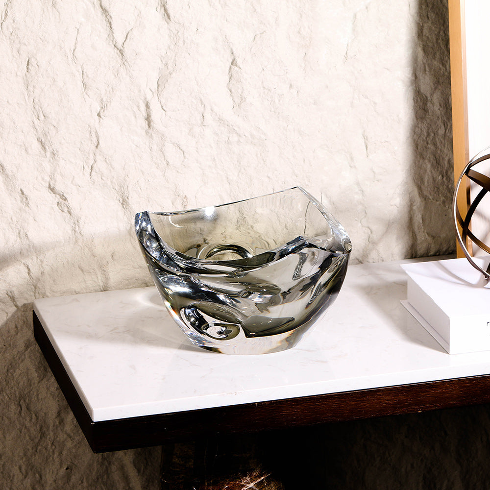 玻璃水果盘 - Luxury Premium Glass Home Decor & Artistic Piece