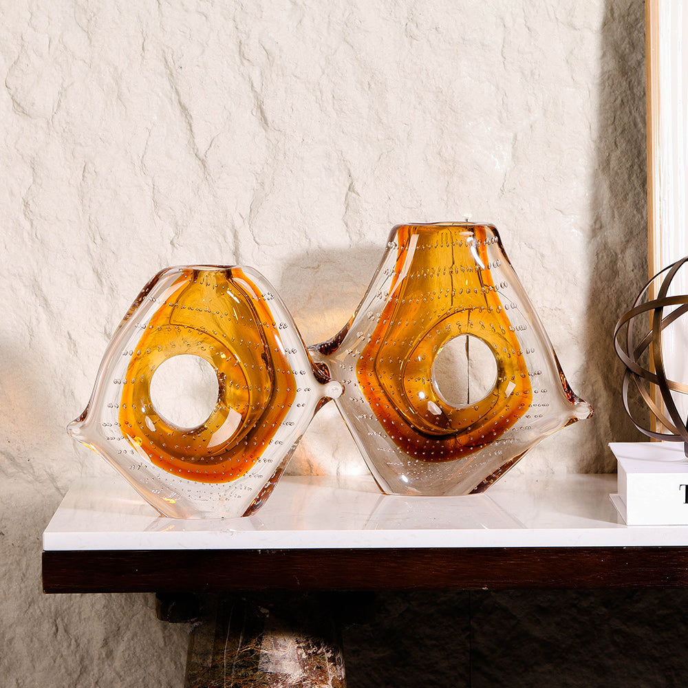 玻璃花瓶 - Luxury Premium Glass Home Decor & Artistic Piece