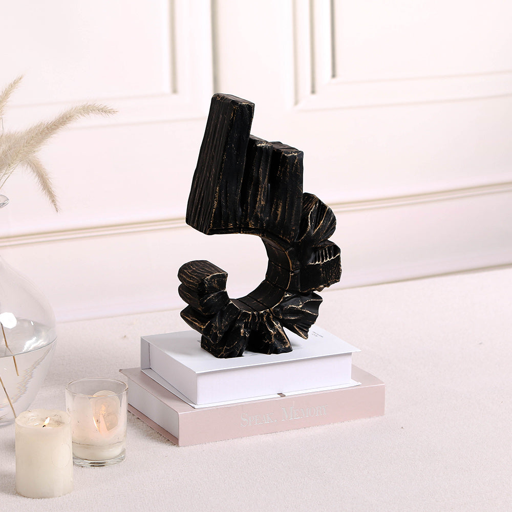 Luxury Resin Decorative Sculpture - Designer Artisan Edition