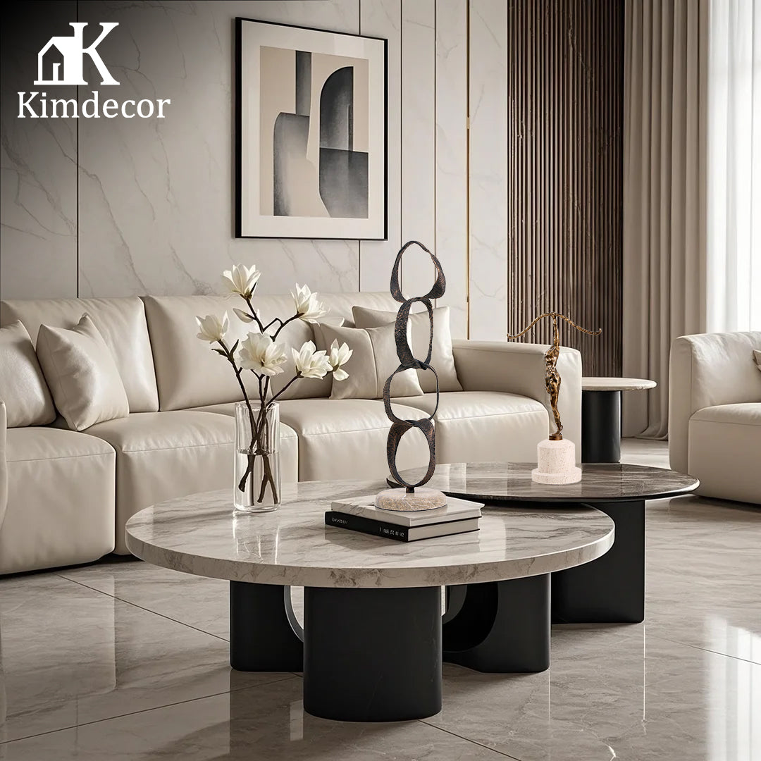 抽象箭头人雕像家居装饰雕塑 - Luxury Alloy & Marble Home Decor & Artistic Piece
