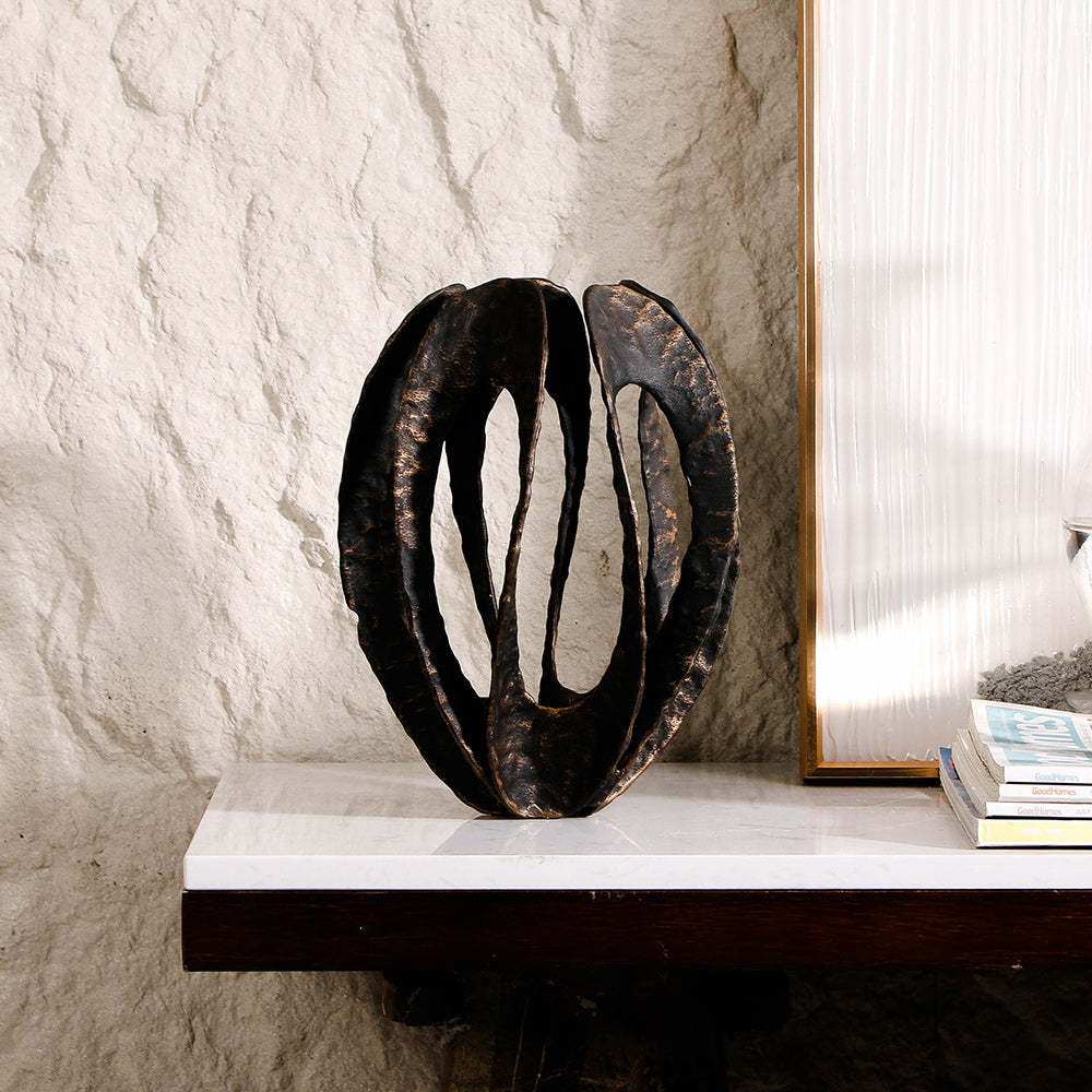 联锁雕塑 - Luxury Premium Alloy Home Decor & Artistic Piece