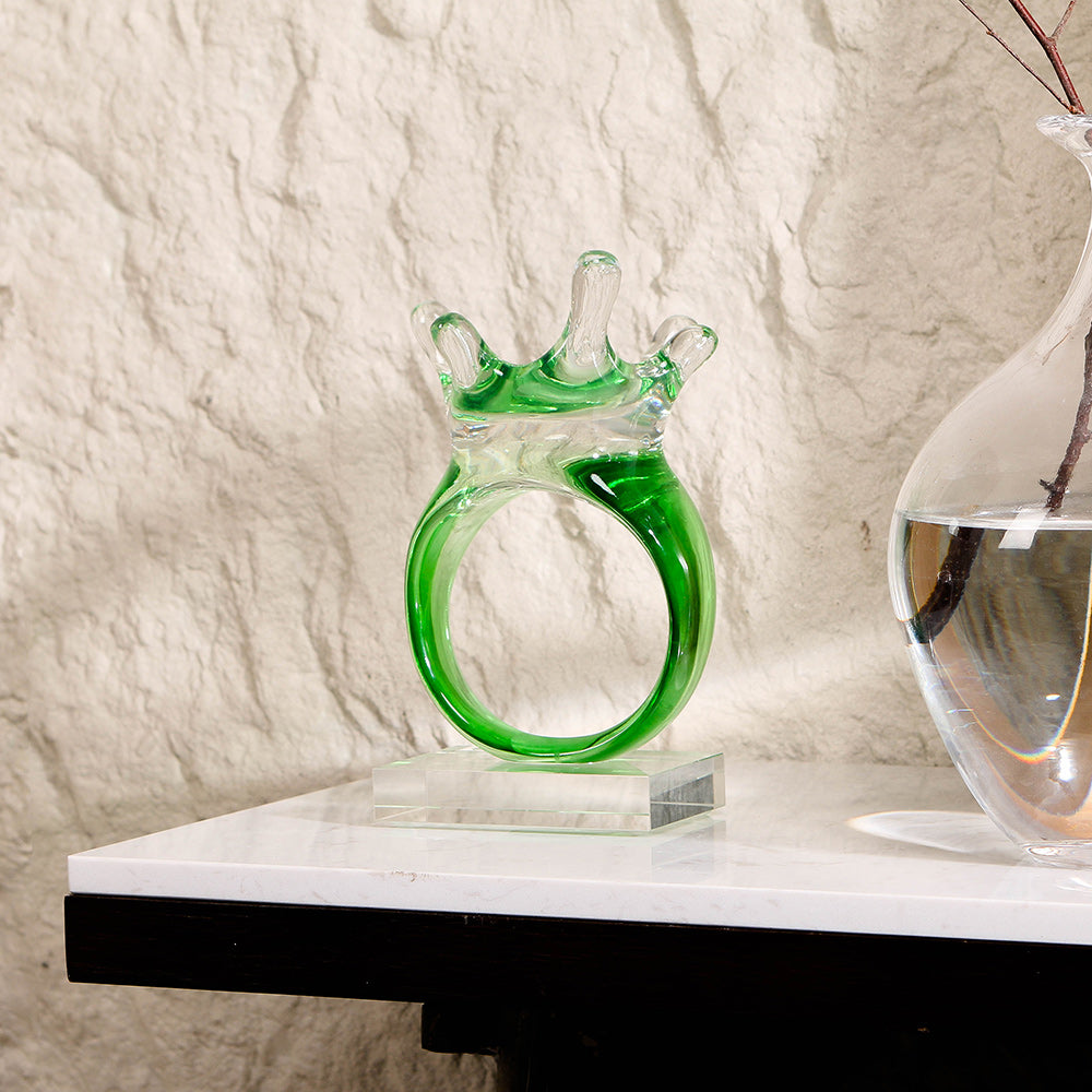 Luxury Resin Decorative Sculpture - Designer Artisan Edition