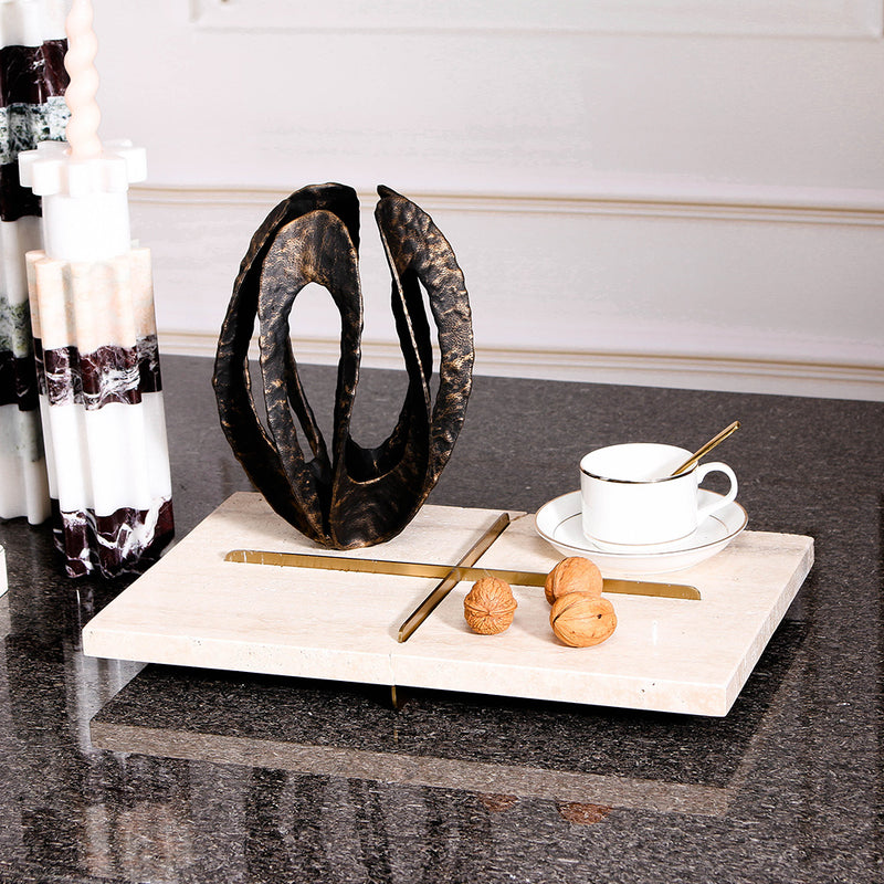 联锁雕塑 - Luxury Premium Alloy Home Decor & Artistic Piece - 3