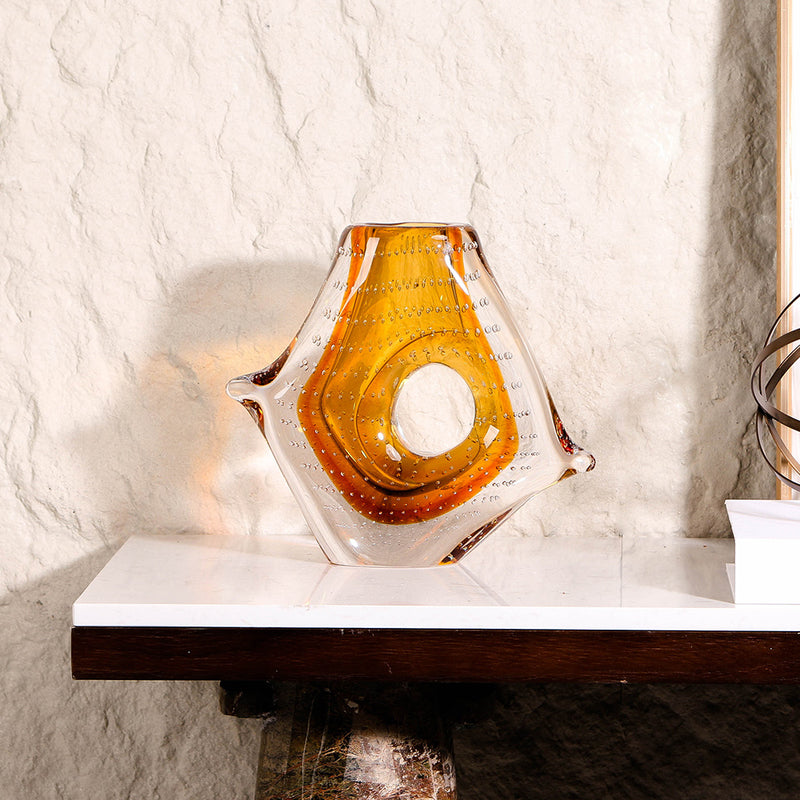 玻璃花瓶 - Luxury Premium Glass Home Decor & Artistic Piece - 3