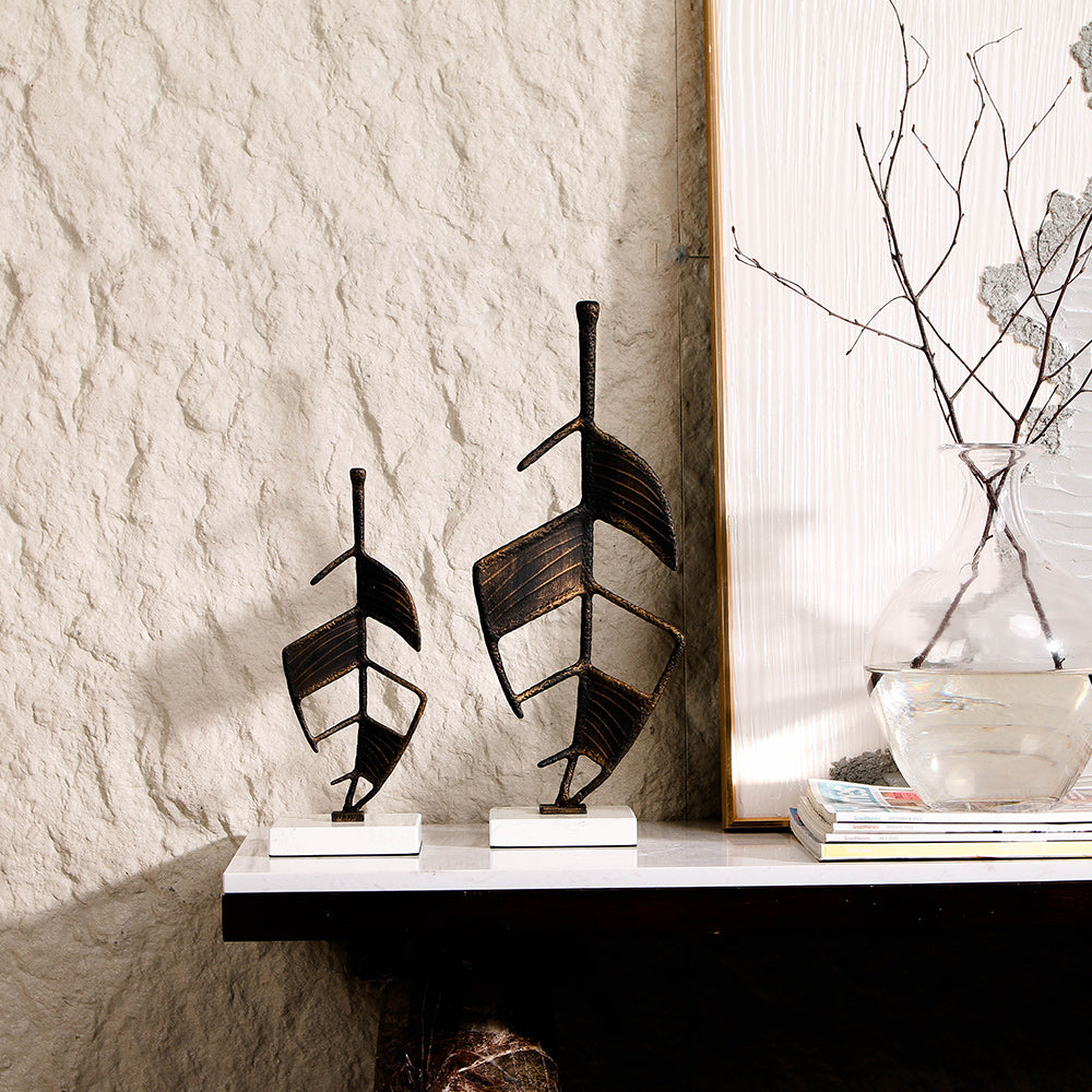 Luxury Metal Decorative Sculpture - Designer Artisan Edition