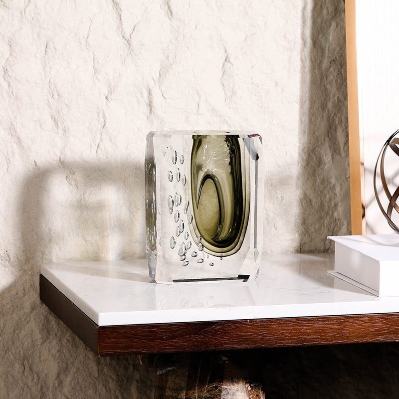 玻璃花瓶 - Luxury Premium Glass Home Decor & Artistic Piece - 4