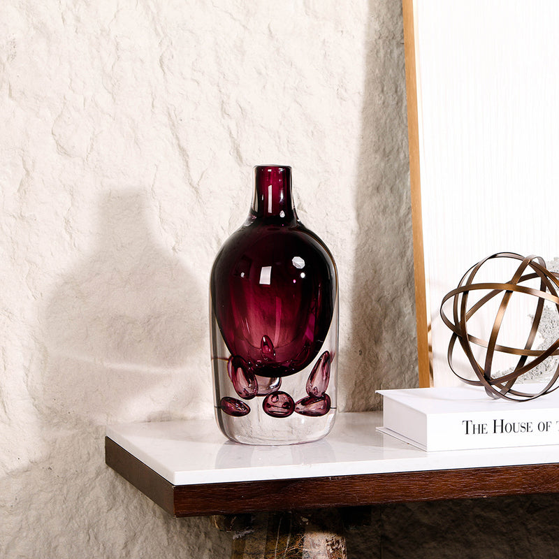 玻璃花瓶 - Luxury Premium Glass Home Decor & Artistic Piece - 4