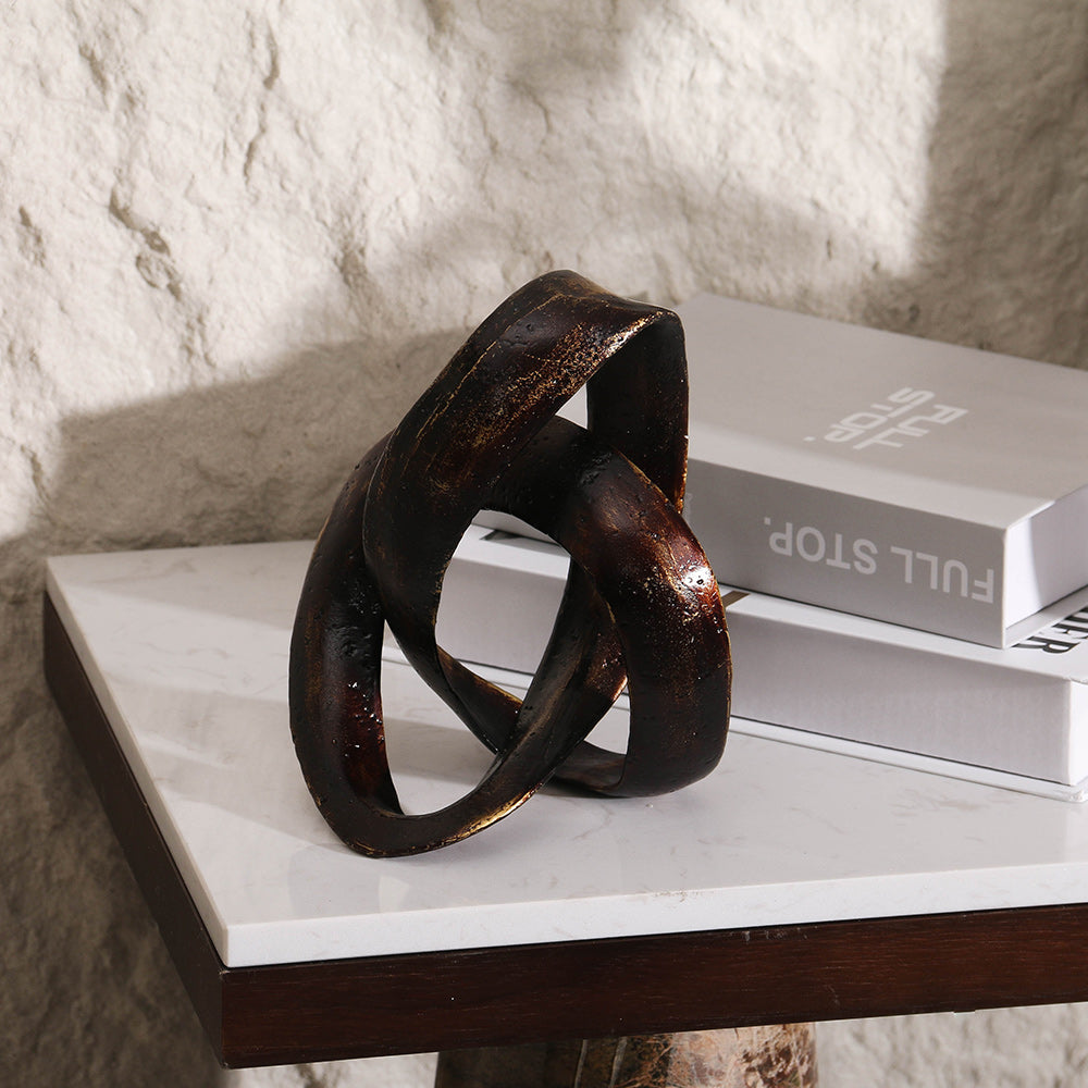 联锁雕塑 - Luxury Premium Alloy Home Decor & Artistic Piece