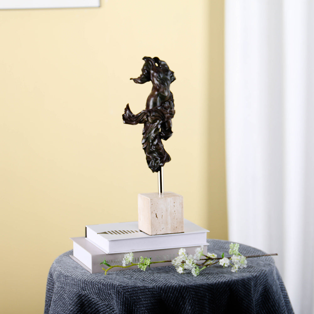 Elegant Dancing Figure - Luxury Alloy & Marble & S/s Home Decor & Artistic Piece