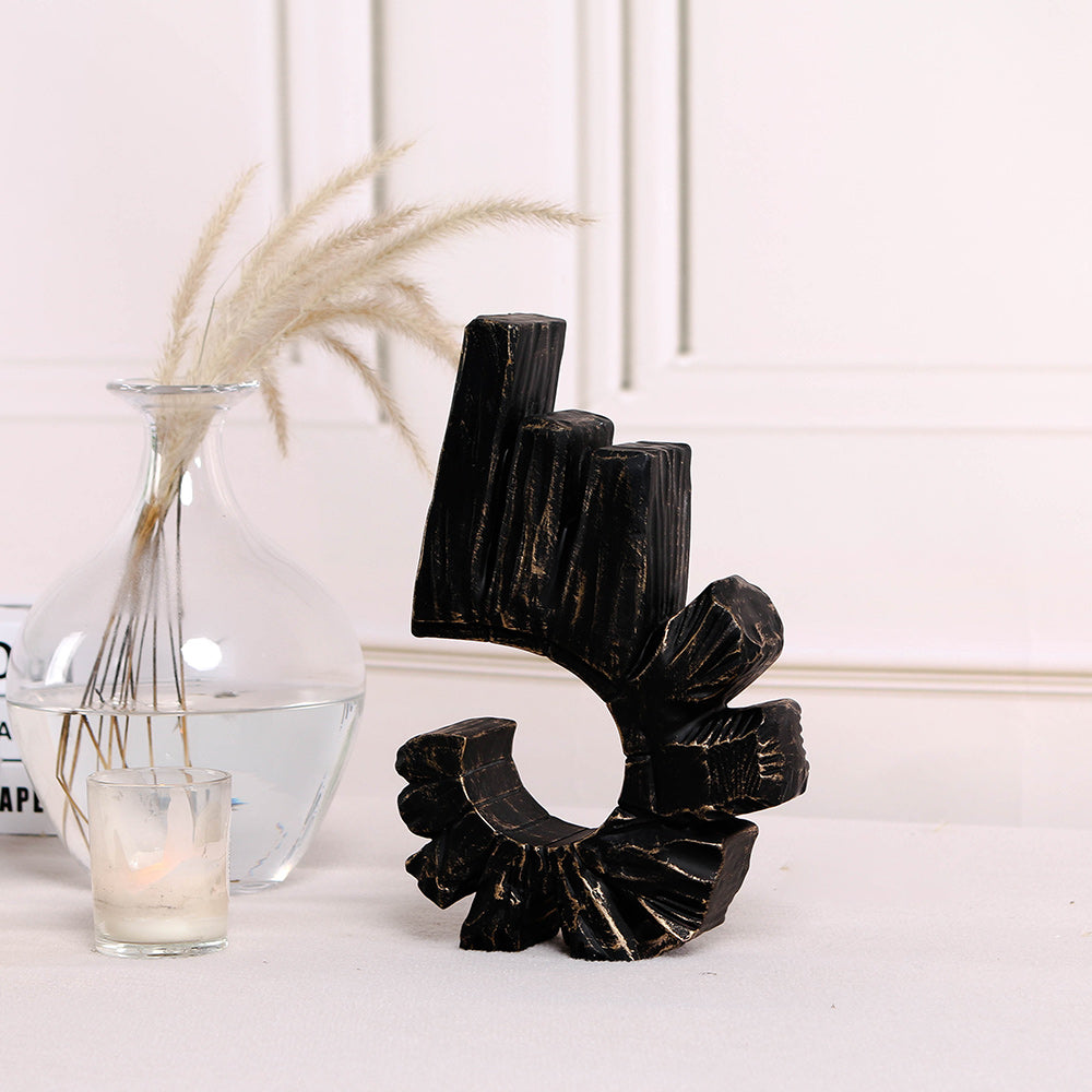 Luxury Resin Decorative Sculpture - Designer Artisan Edition
