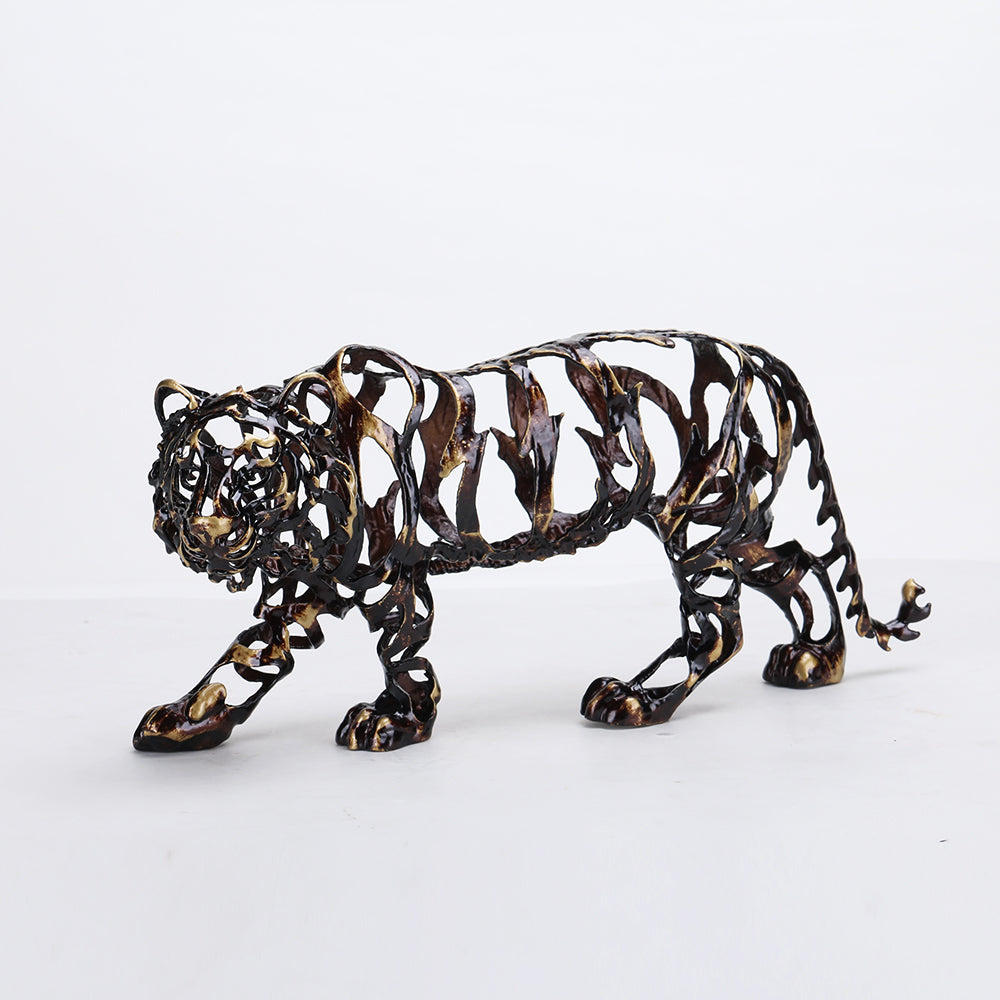 狮子雕塑 - Luxury Premium Alloy Home Decor & Artistic Piece