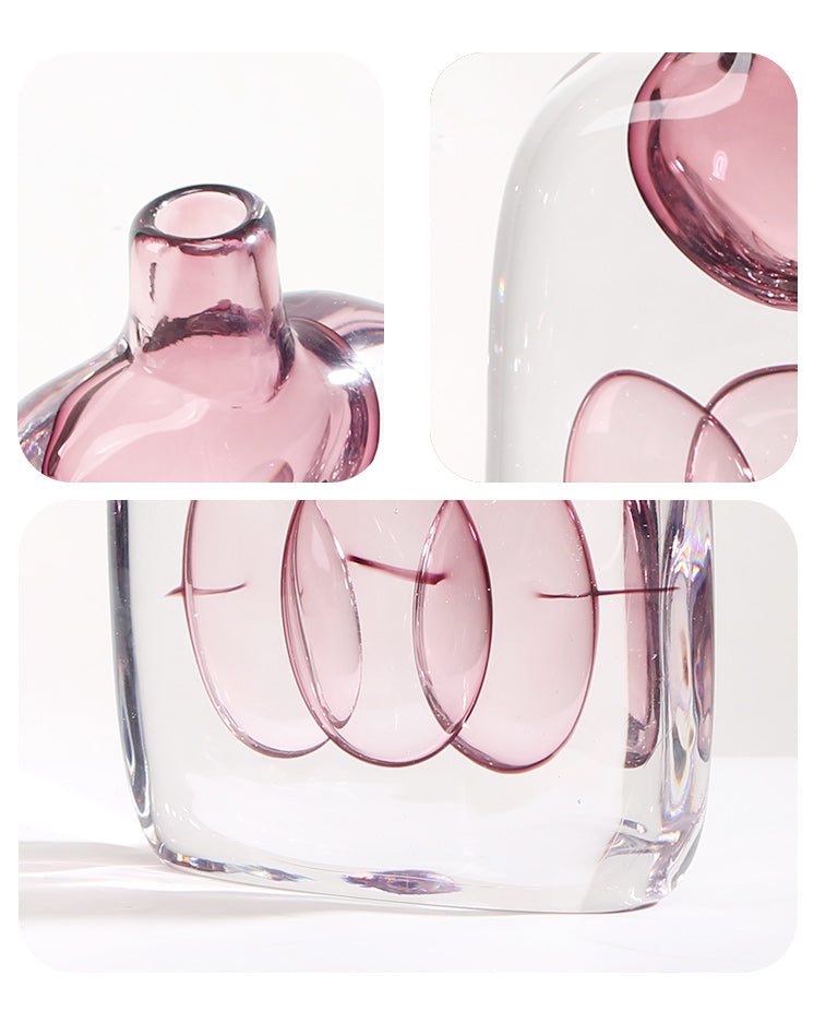L180  ×  W50  ×  H360 - Luxury Premium Glass Home Decor & Artistic Piece