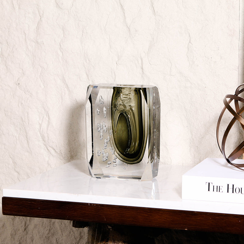 玻璃花瓶 - Luxury Premium Glass Home Decor & Artistic Piece - 4