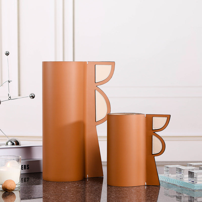 PuLeather & Glass Home Decor - 4