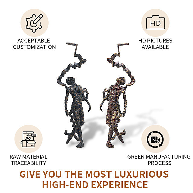 未来的人 - Luxury Premium Alloy Home Decor & Artistic Piece