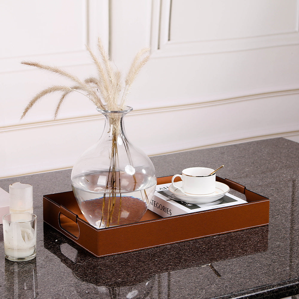 Premium Leather Home Decor - Handcrafted Modern Decor