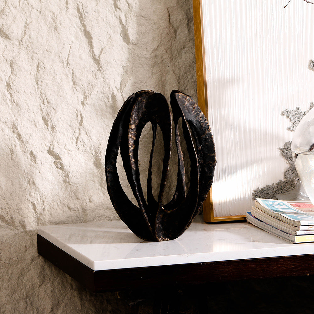 联锁雕塑 - Luxury Premium Alloy Home Decor & Artistic Piece