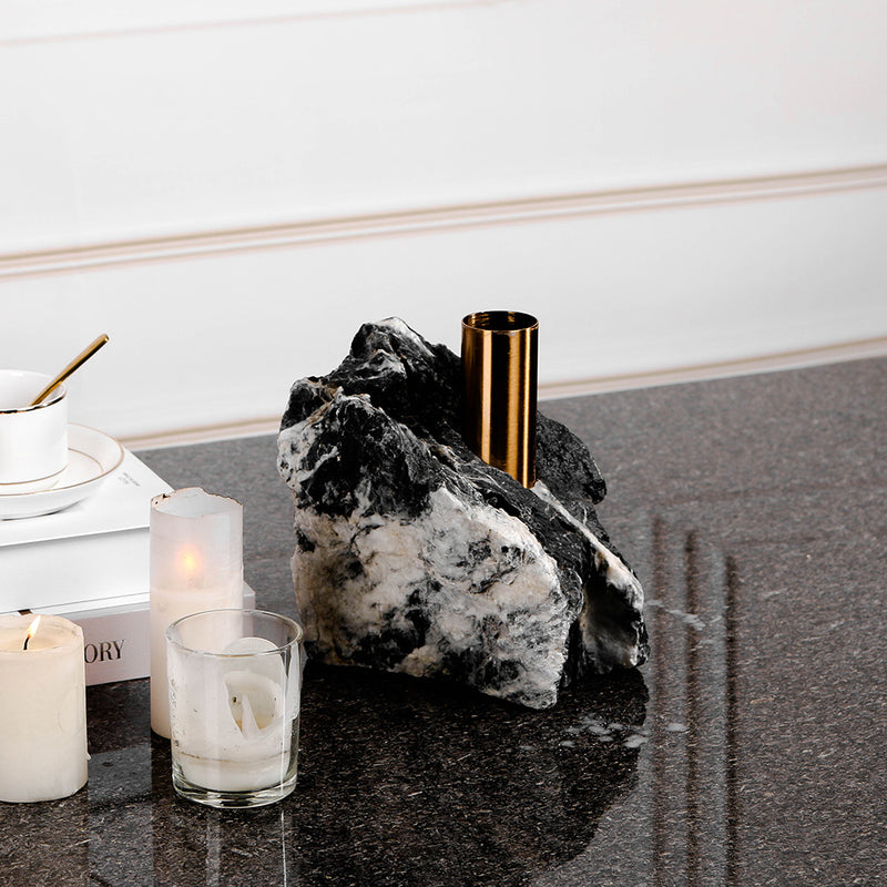 铁石花瓶家居装饰 - Luxury Premium Home Decor & Artistic Piece - 4
