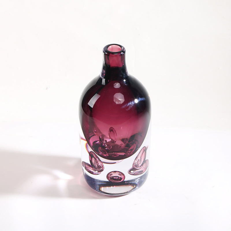 玻璃花瓶 - Luxury Premium Glass Home Decor & Artistic Piece - 5